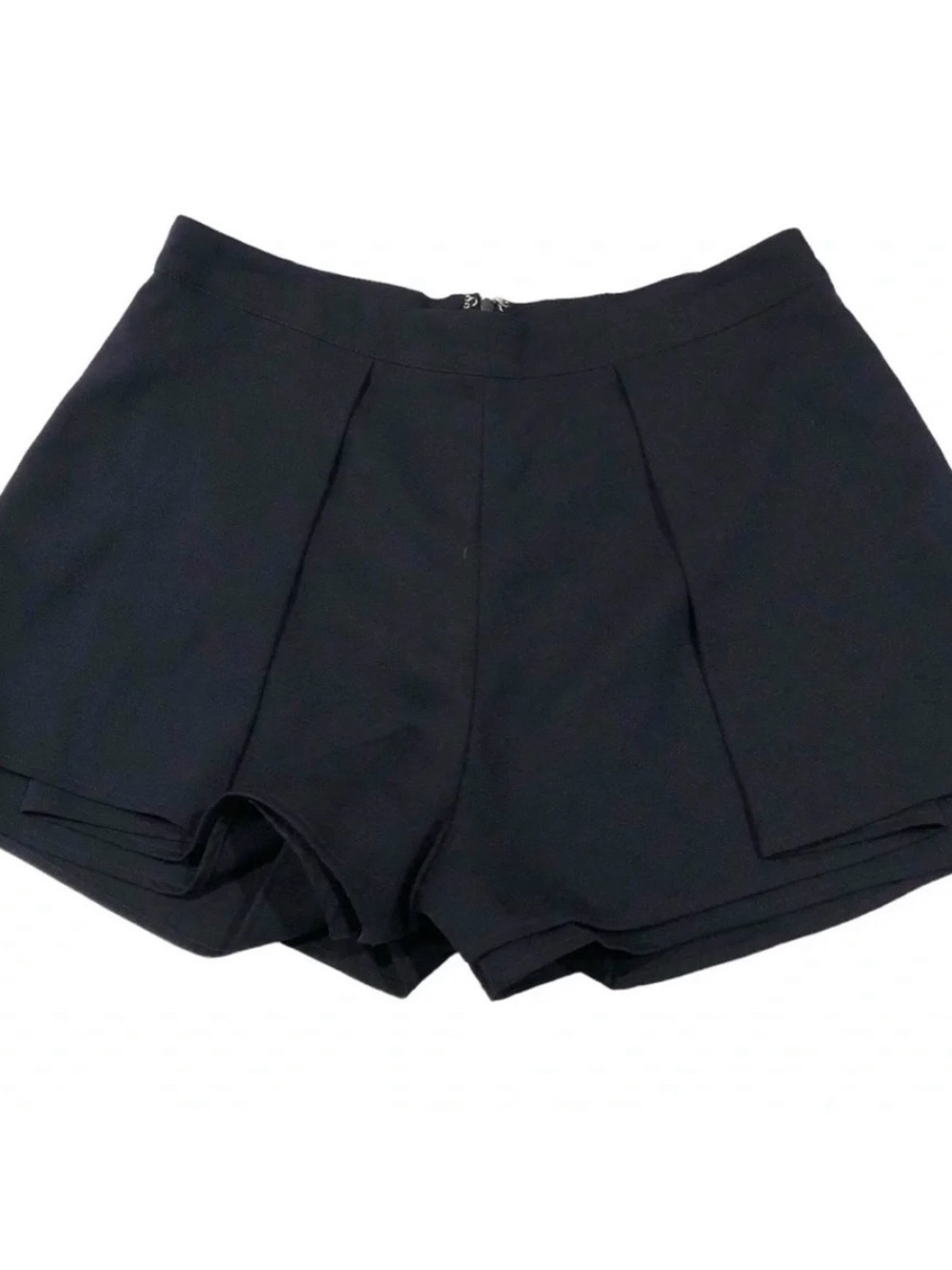 She + Sky Black High-Rise Tailored Skorts